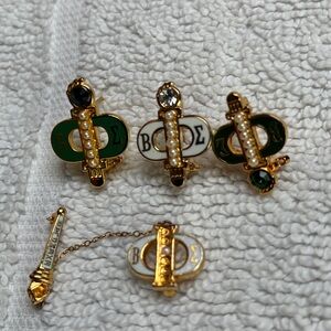 Vintage Beta Sigma Phi pins